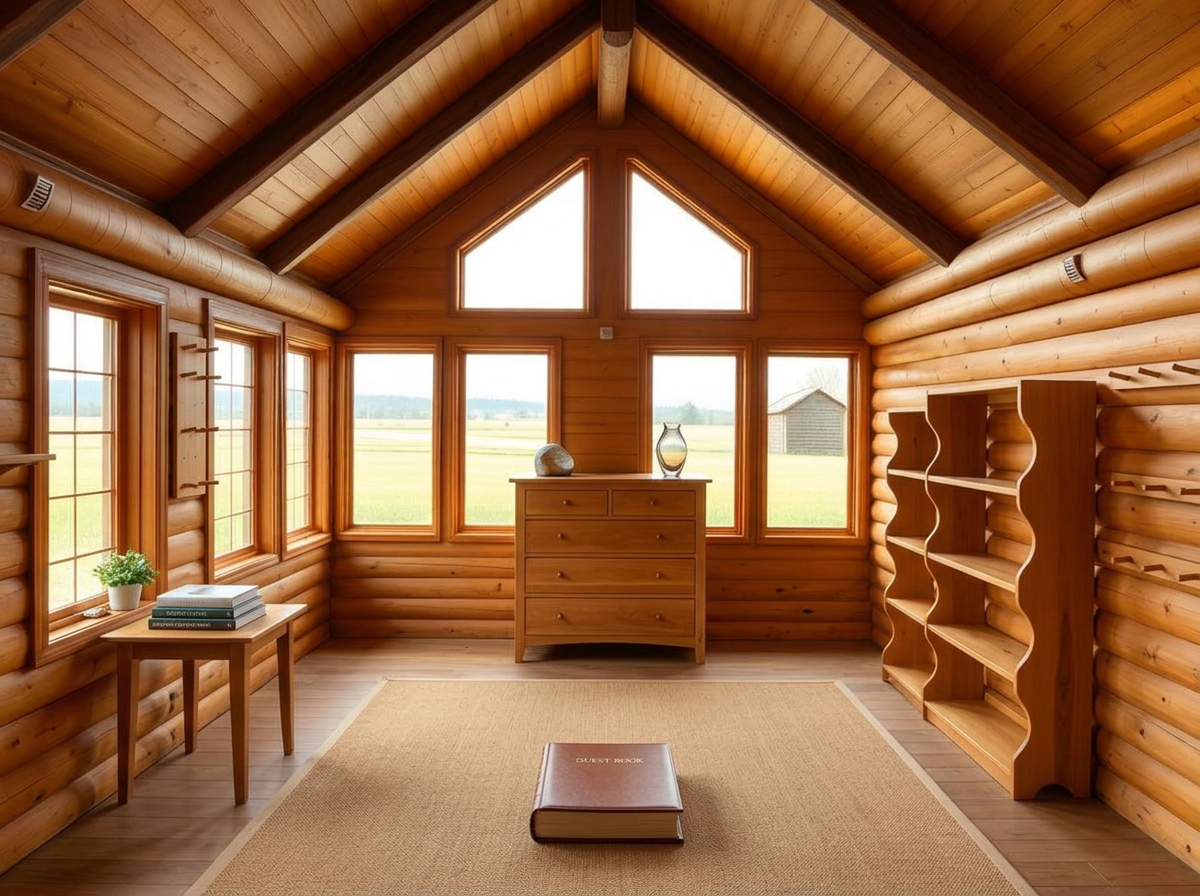 Acreages & rural declutter and staging example — enhanced