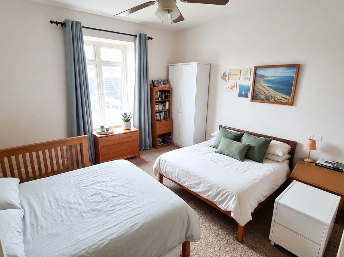 Semi-Detached & Duplex declutter and staging example — enhanced
